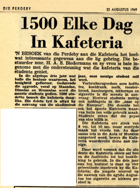 Die Perdeby 22 August 1969